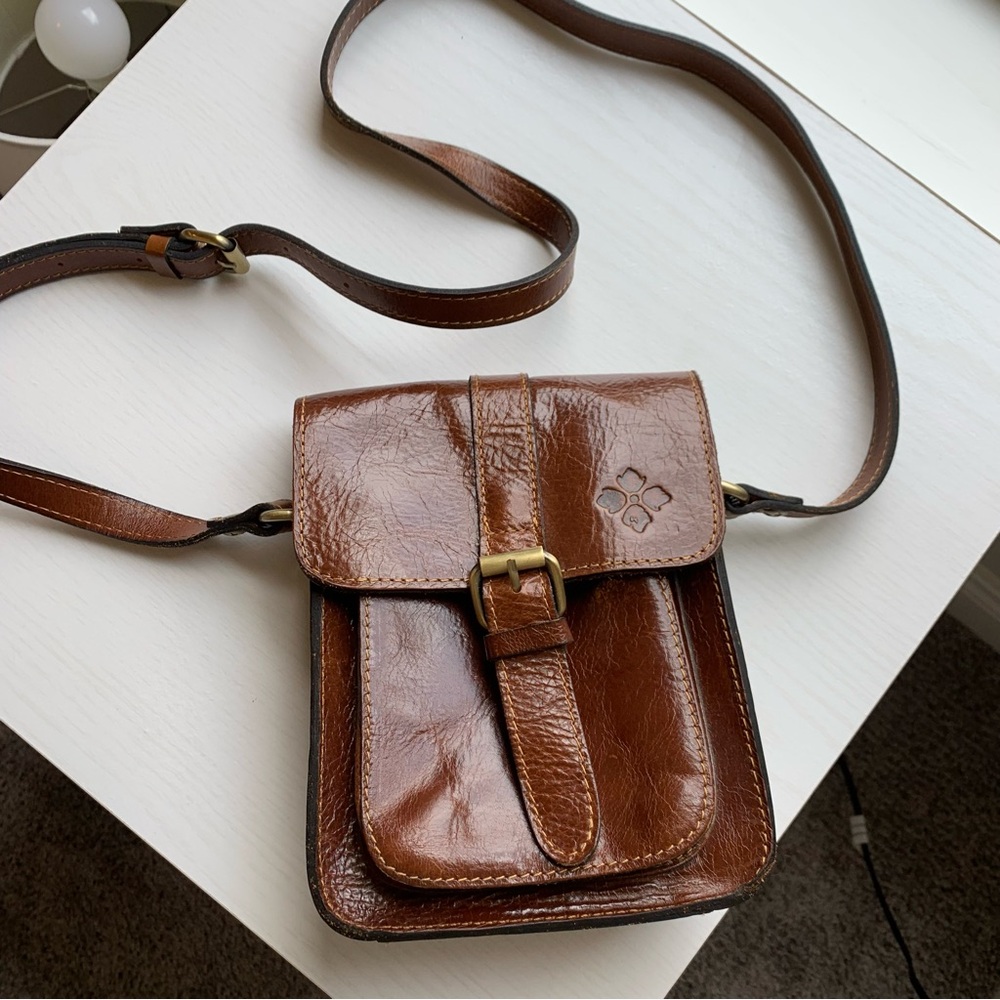 Patricia Nash Leather Small Crossbody Purse